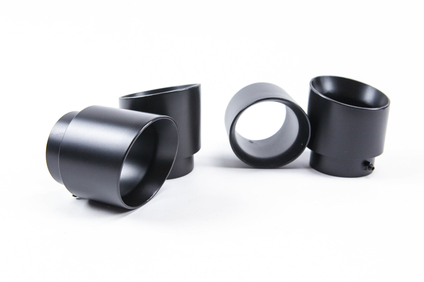 2015+ BMW F80 M3/F82 M4 Black Slip On Angle Cut Exhaust Tip