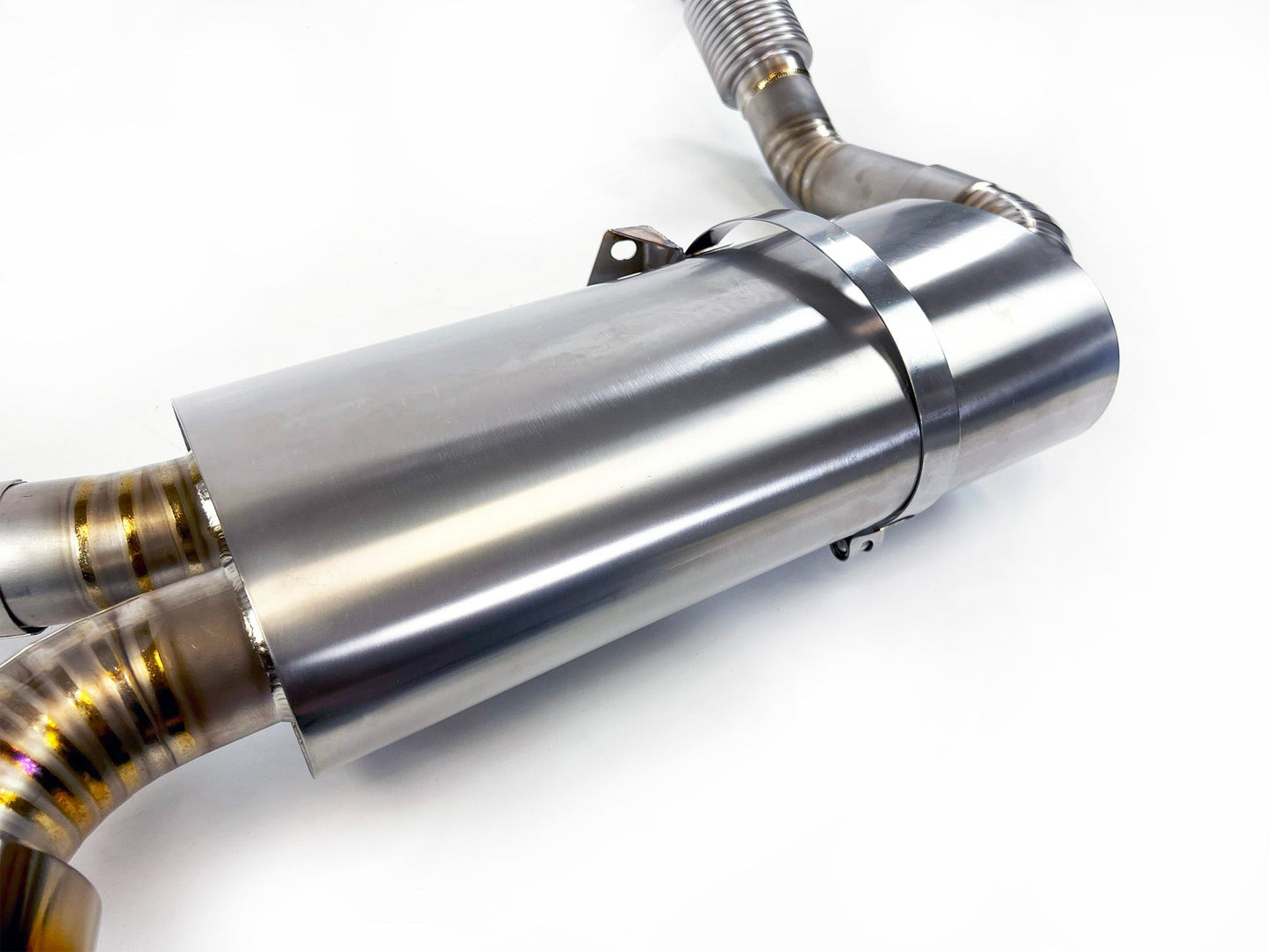 05-08 Porsche 987.1 Boxster/Cayman V2 Titanium Catback Exhaust Burnt Tip