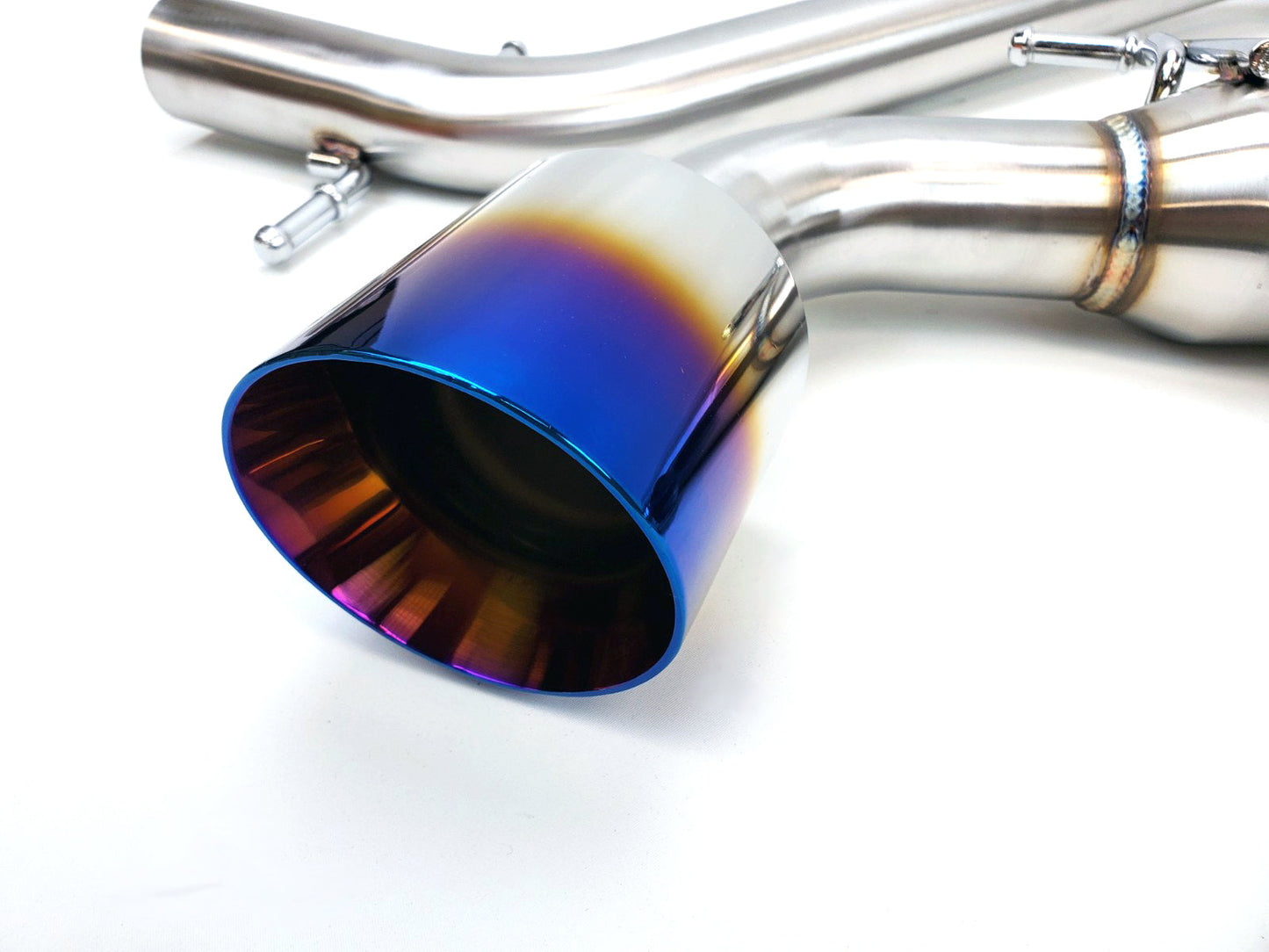 10-14 Volkswagen Golf GTi MK6 MKVI 2.0T Catback Exhaust Burnt Tip