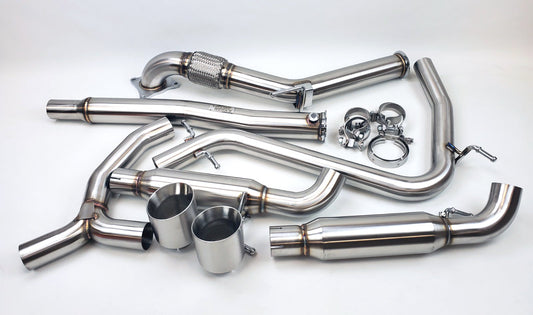 10-14 Volkswagen Golf GTi MK6 MKVI 2.0T CCTA Turboback Exhaust