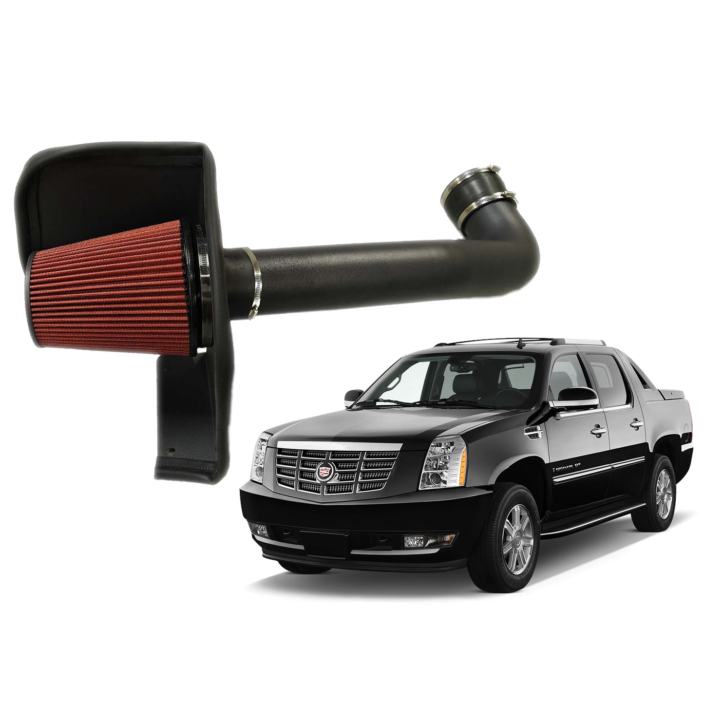 2009-2013 Cadillac Escalade EXT with 6.2L V8 Engine Air Intake System