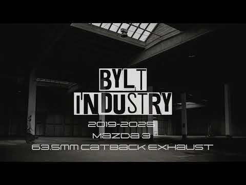 2019-2025 Mazda 3 63.5mm Catback Exhaust for FWD