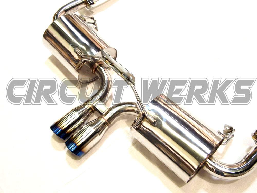 05-08 Porsche Boxster Cayman 987.1 Catback Exhaust System w/ Burnt Tips