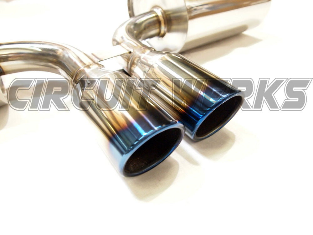 05-08 Porsche Boxster Cayman 987.1 Catback Exhaust System w/ Burnt Tips