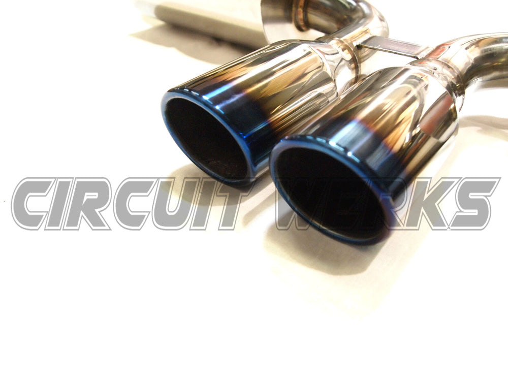 05-08 Porsche Boxster Cayman 987.1 Catback Exhaust System w/ Burnt Tips