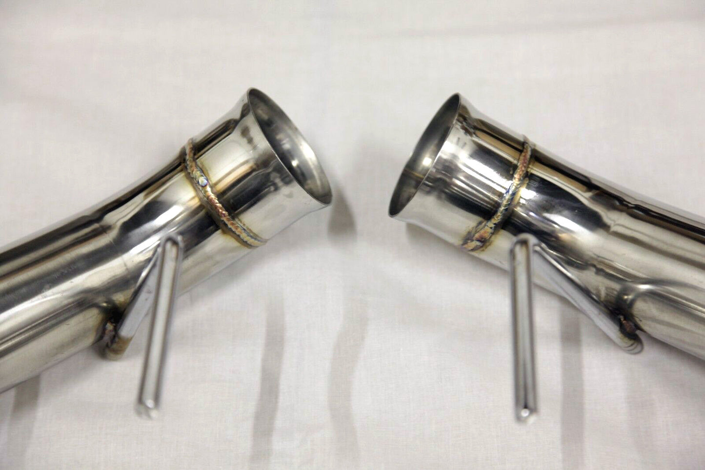 Trident Ford Mustang 2011-2014 V6 3.7L Axle Back Muffler Exhaust Thick Wall Tips