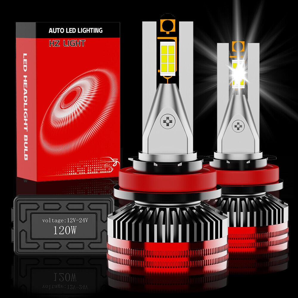 H11 LED Headlight Bulb Conversion With Module x2