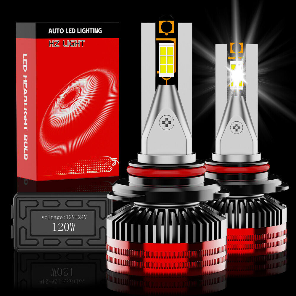 9012 (HIR2) LED Headlight Bulb Conversion with Module x2