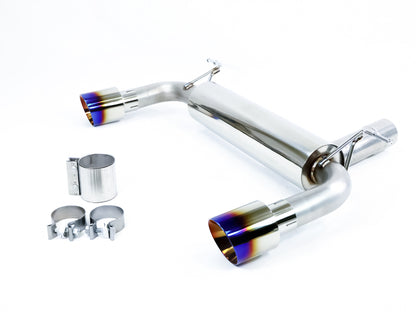 2012-2015 BMW 335i (F30) Performance Sport Axle Back Burnt Tips