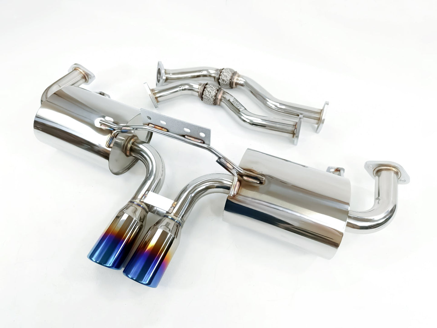 05-08 Porsche Boxster Cayman 987.1 Catback Exhaust System w/ Burnt Tips