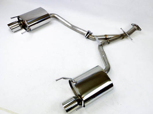2006-2013 Lexus IS250 V6 Axle Back Exhaust With Mufflers