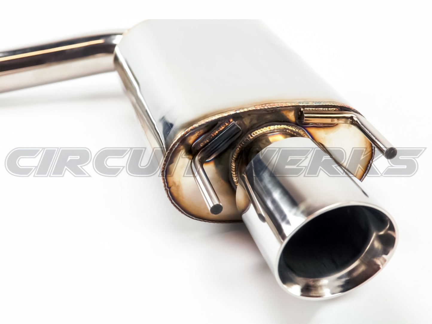 2014-2024 IS IS250 IS350 IS200T RWD AWD Rear Axle-Back Exhaust System Muffler w/ Tips