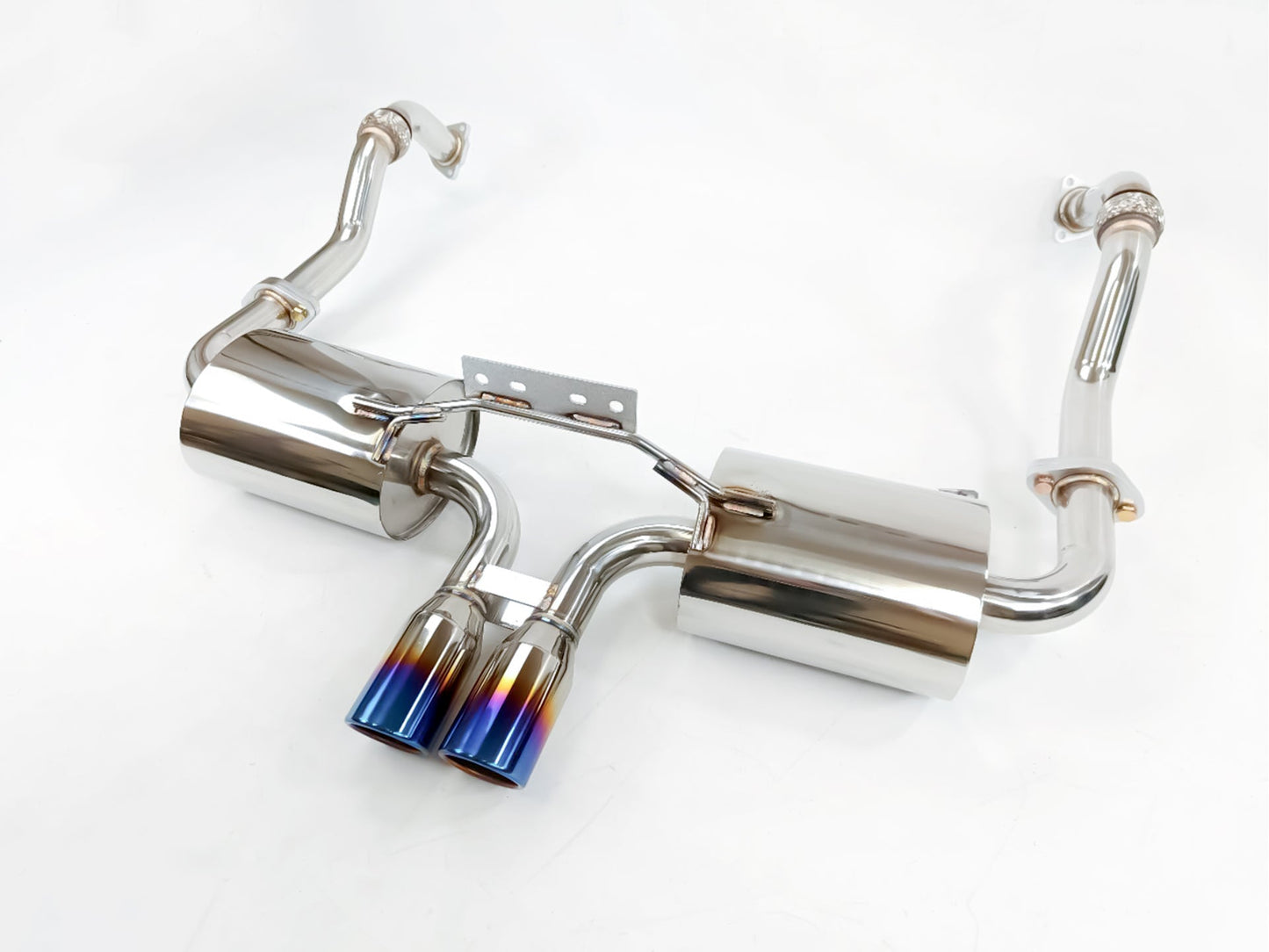 05-08 Porsche Boxster Cayman 987.1 Catback Exhaust System w/ Burnt Tips
