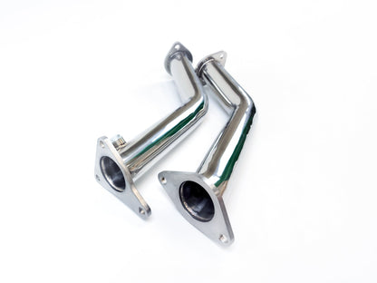 16-24 Infiniti Q50 Q60 3.0T Twin Turbo Lower Downpipes VR30DDTT