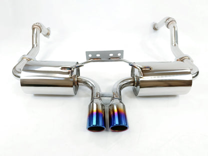 05-08 Porsche Boxster Cayman 987.1 Catback Exhaust System w/ Burnt Tips