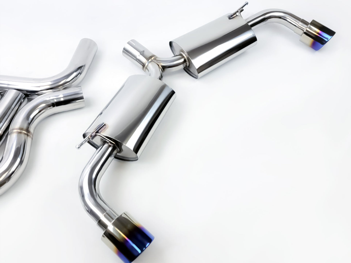 2022-2025 Volkswagen Golf GTI MK8 Catback Exhaust Burnt Tip