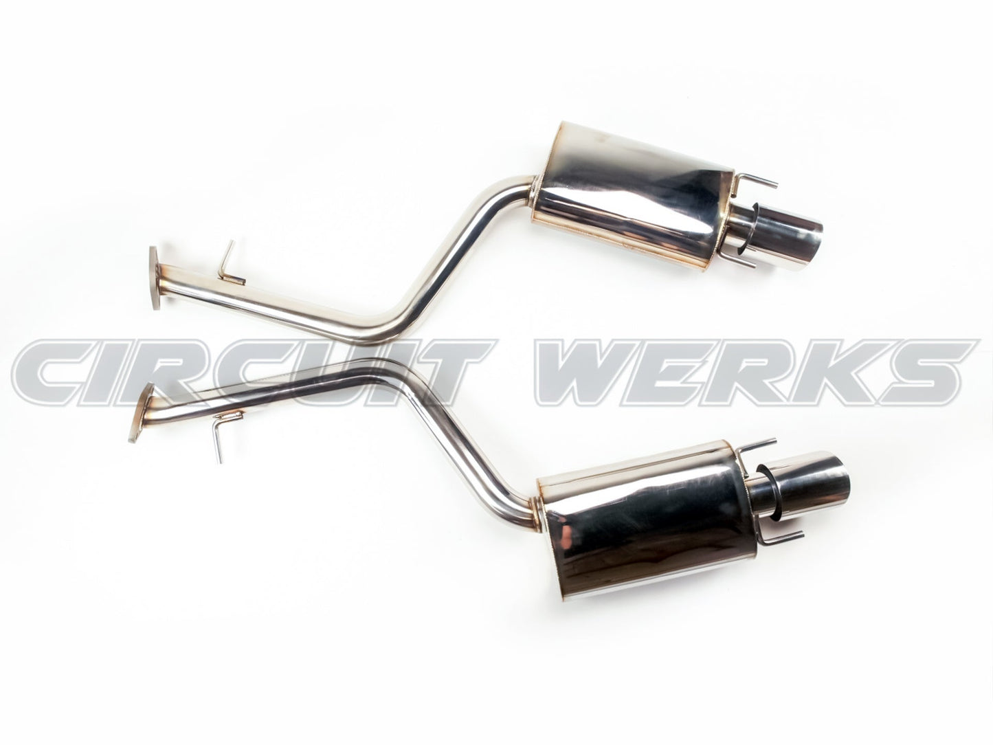 2014-2024 IS IS250 IS350 IS200T RWD AWD Rear Axle-Back Exhaust System Muffler w/ Tips