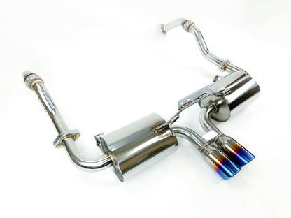 05-08 Porsche Boxster Cayman 987.1 Catback Exhaust System w/ Burnt Tips