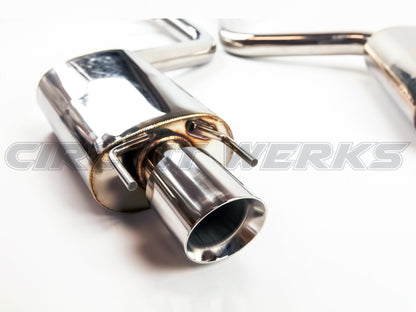 2014-2024 IS IS250 IS350 IS200T RWD AWD Rear Axle-Back Exhaust System Muffler w/ Tips