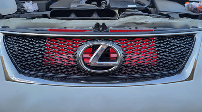 ISF Lexus Intake Duct Scoop Ram Air RED