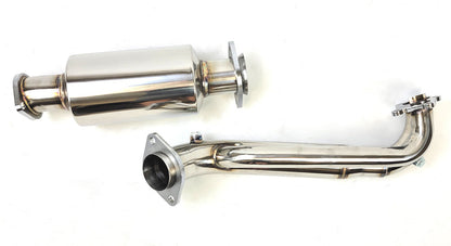 06-07 Mazda Speed 6 Turbo Back Dual Exhaust 3 Inch, Downpipe, Testpipe