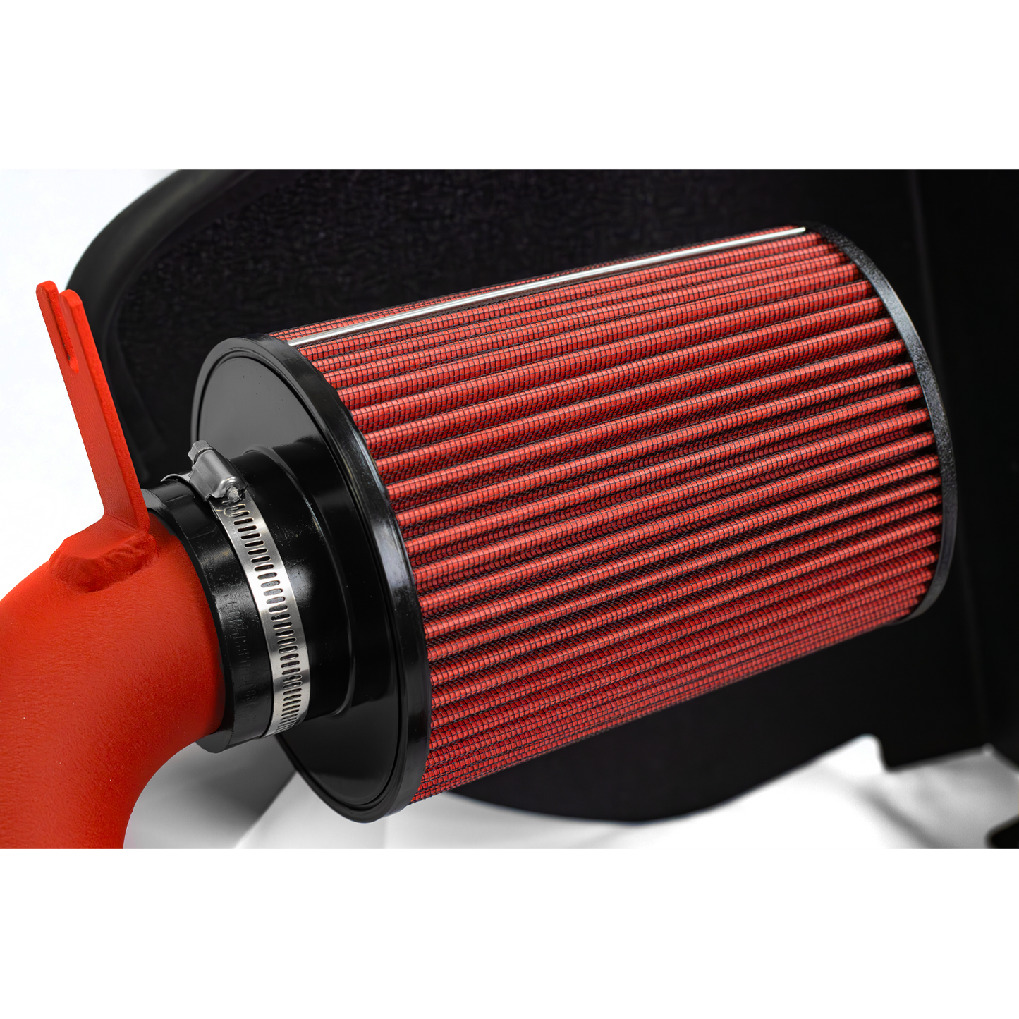 2015-2021 Subaru WRX 2.0T H4 Cold Air Intake Wrinkle Red