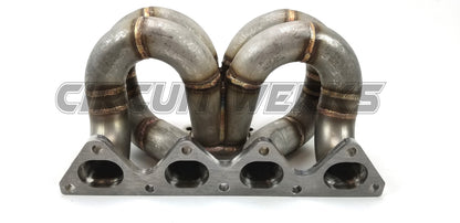 Honda Acura Civic Integra B-Series Turbo T3/T4 Ram Horn Manifold 304 Stainless