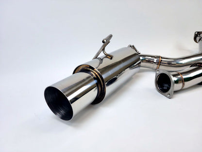 09-21 Nissan 370Z Z34 Single Muffler 4.5" Exit Catback Exhaust System