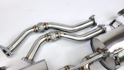 2005-2008 Porsche Boxster Cayman 987 V1.5 Exhaust with X Pipe 987.1