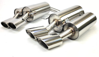 2006-2010 BMW M5 (E60) Dual Muffler Axle Back Exhaust System