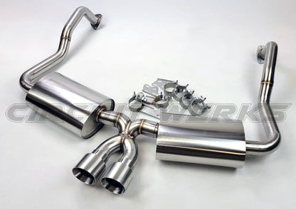 09-12 Porsche Boxster Cayman Base/ S 987 Exhaust X-pipe Tips 987.2