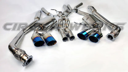 2015+ Porsche Macan GTS, S, Turbo Burnt Tip Complete Downpipe Test Pipe and Exhaust