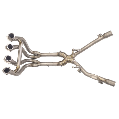 2022+ Suzuki Hayabusa (GSX1300R) Full Titanium Exhaust Manifold Front Section