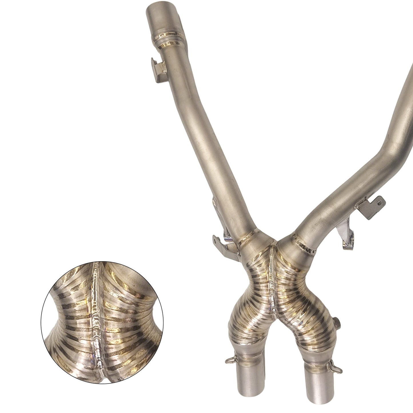 2022+ Suzuki Hayabusa (GSX1300R) Full Titanium Exhaust Manifold Front Section