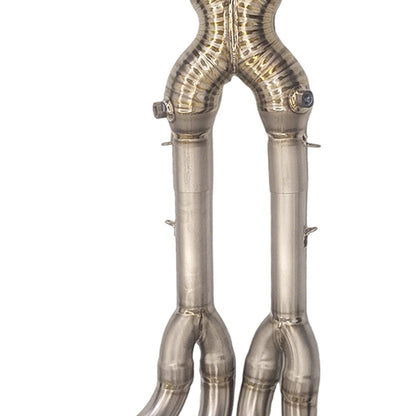 2022+ Suzuki Hayabusa (GSX1300R) Full Titanium Exhaust Manifold Front Section