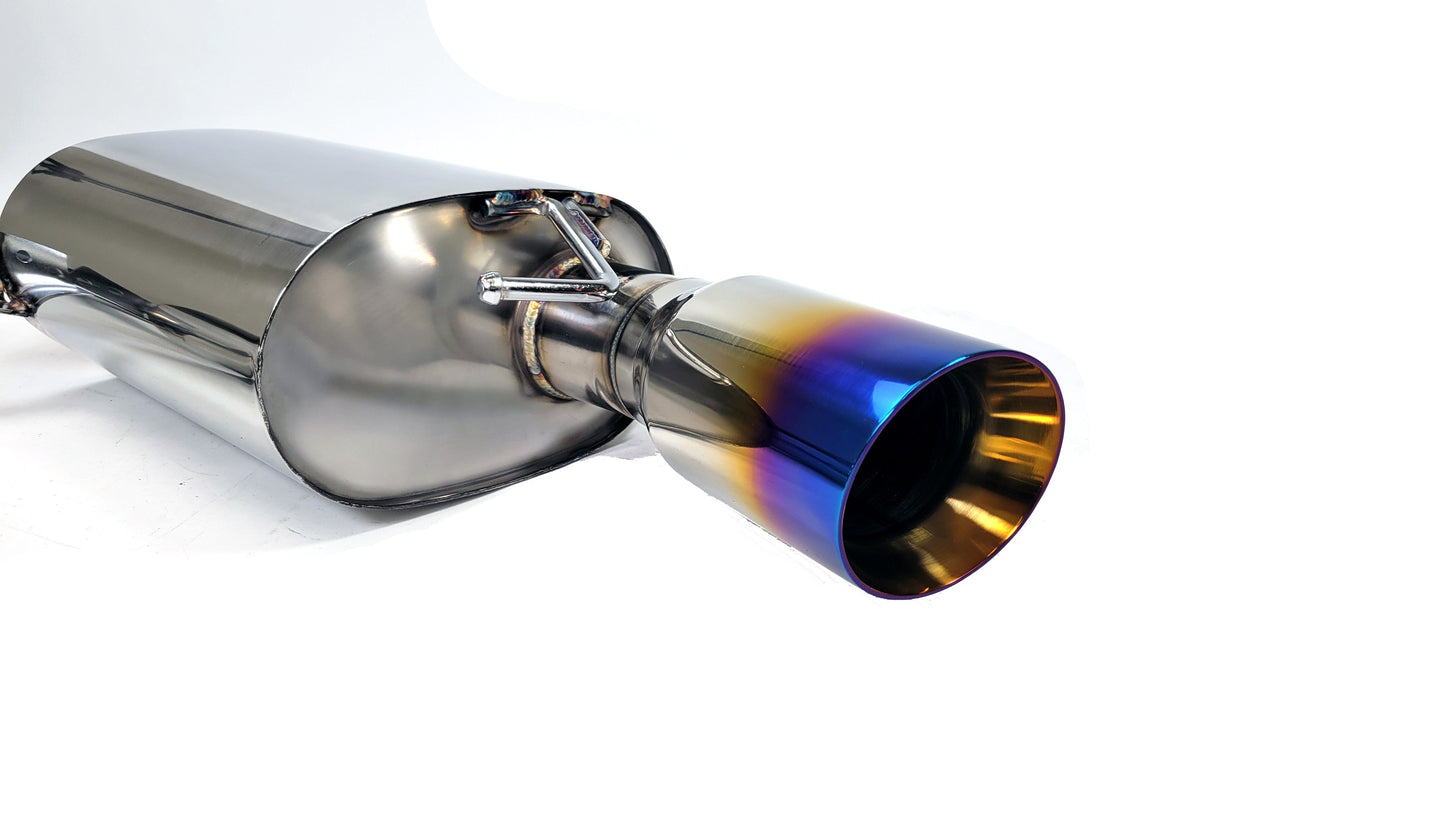 07-13 BMW 335i E90 E92 Twin Turbo N54/N55 Full Catback Exhaust THICK WALL BURNT TIPS