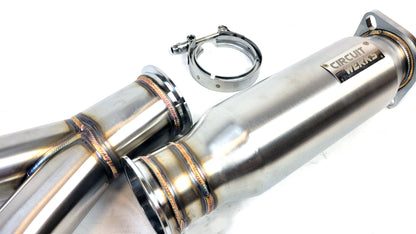 03-15 Nissan 350Z 370Z Fairlady Resonated Y Pipe Mid Pipe Exhaust