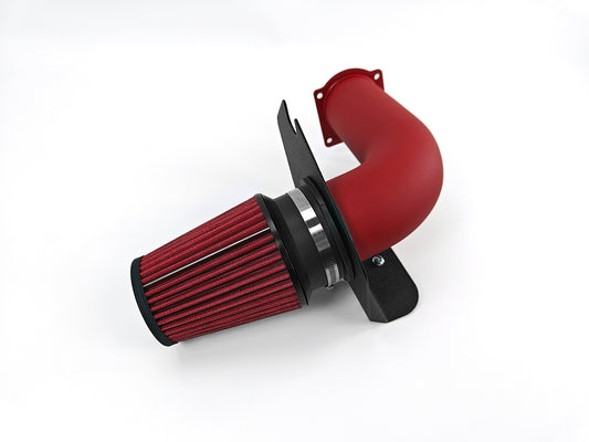 1999-2004 Ford Mustang 3.8L 3.9L V6 SN95 New Edge Cold Air Intake Wrinkle Red