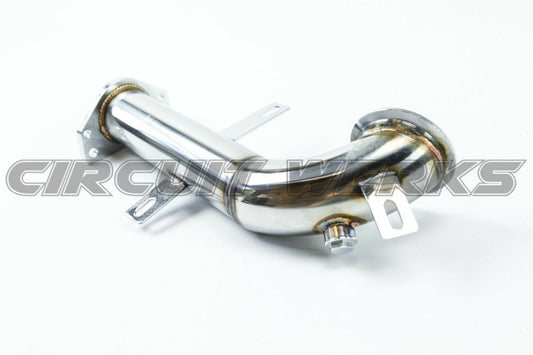 13-16 Dodge Dart Straight Downpipe Down Pipe 1.4L Stainless