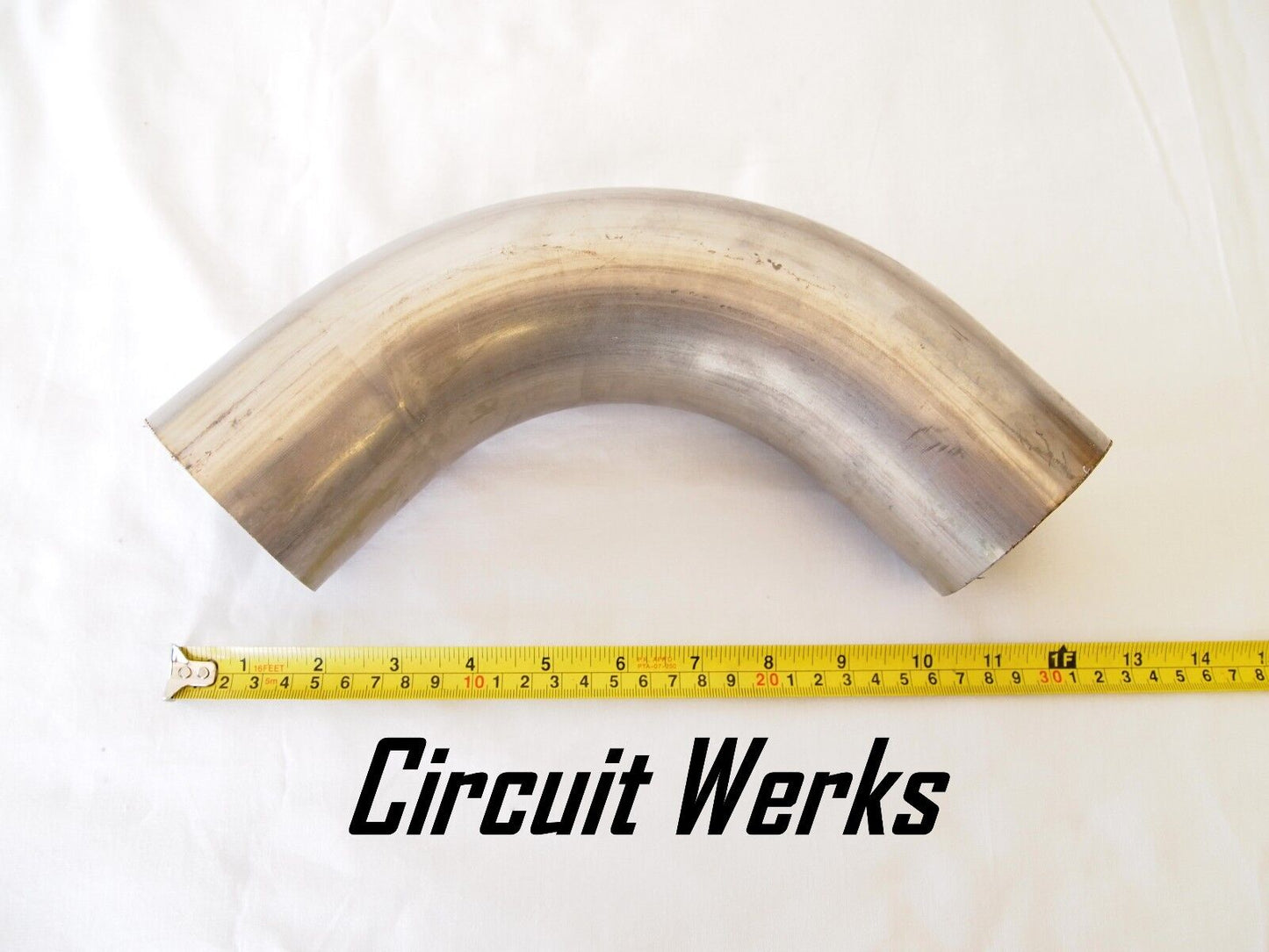 3" (76mm) Stainless Steel Universal 90° Mandrel Bent Pipe Custom Piping