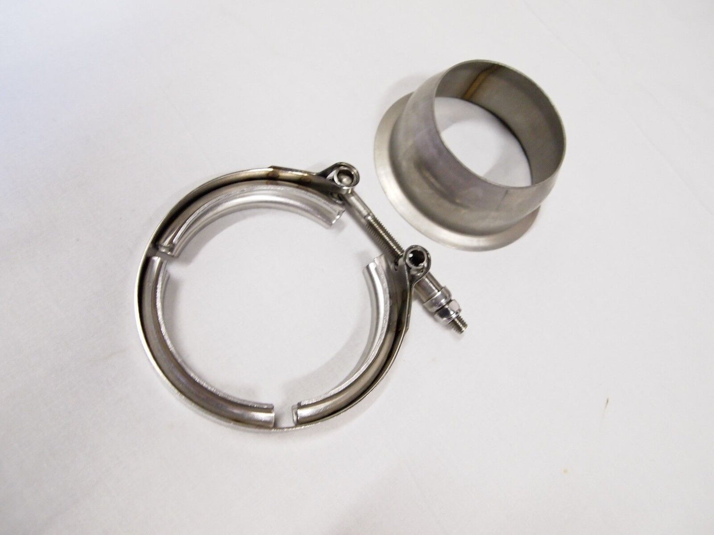 Borg Warner 3" Downpipe Clamp & Stainless Steel SX S360 S200 S300 Flange Kit