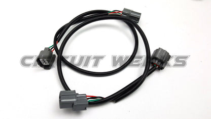 2x 24" 4 Wire o2 Oxygen Sensor Longer Relocation Harness Honda Acura TSX RSX