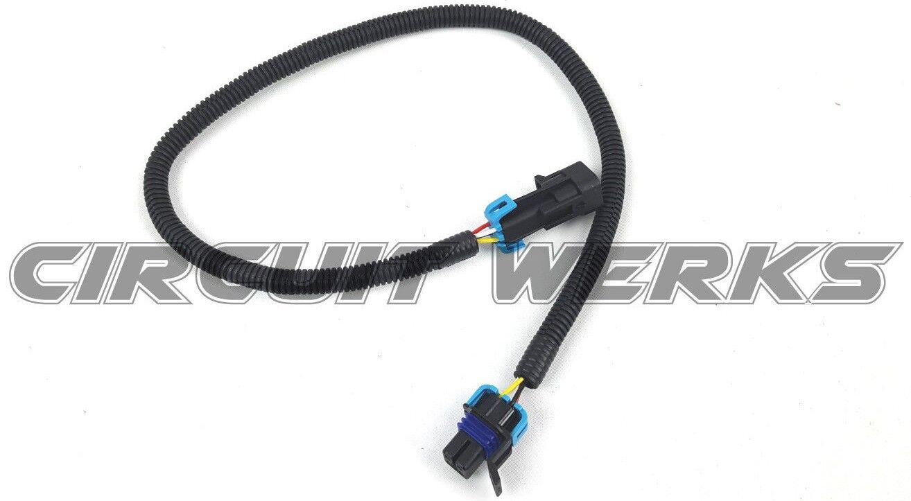 o2 Oxygen Sensor Relocation Harness 27" 4 Wire Chevy 96-03 Camaro Corvette GMC