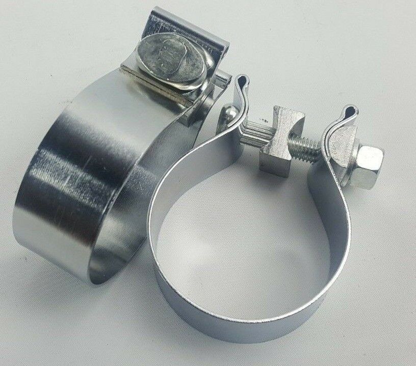 2.5"/63mm Band Clamp Custom Exhaust Front pipe Turbo Mid Pipe Clamp 2-1/2"
