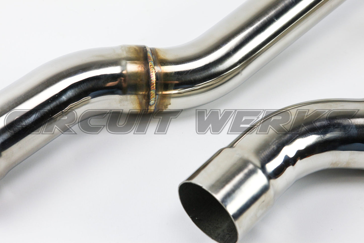 2002-2007 Porsche 955 Cayenne Turbo/Turbo S Straight Lower Race Test Pipes
