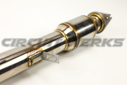 2013-2021 Subaru BRZ Scion FRS FR-S FT86 GT86 DUAL RESONATED Catless Front Test Pipe