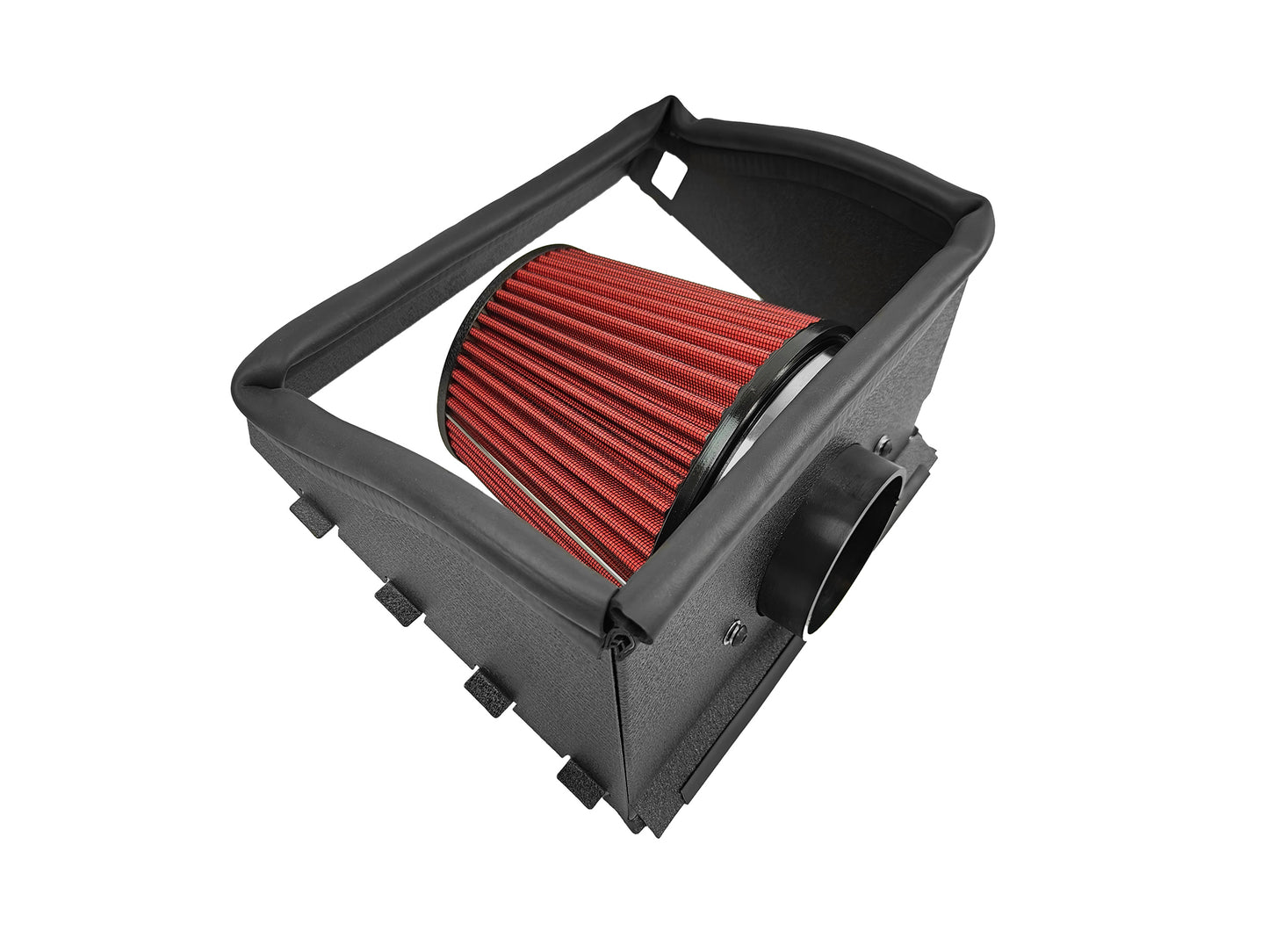 2015-2020 Ford F-150 5.0L V8 Cold Air Intake Wrinkle Red