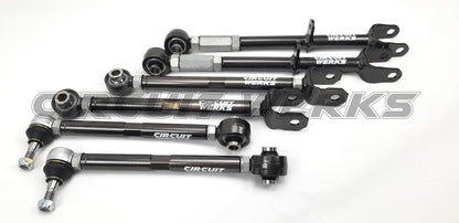 1989-1992 Cressida MX83 Adjustable Rear Arm Kit Camber Trailing Toe Adjustment