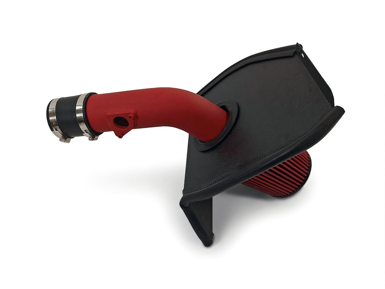 2015-2017 Subaru WRX STI 2.5L Cold Air Intake - Wrinkle Red