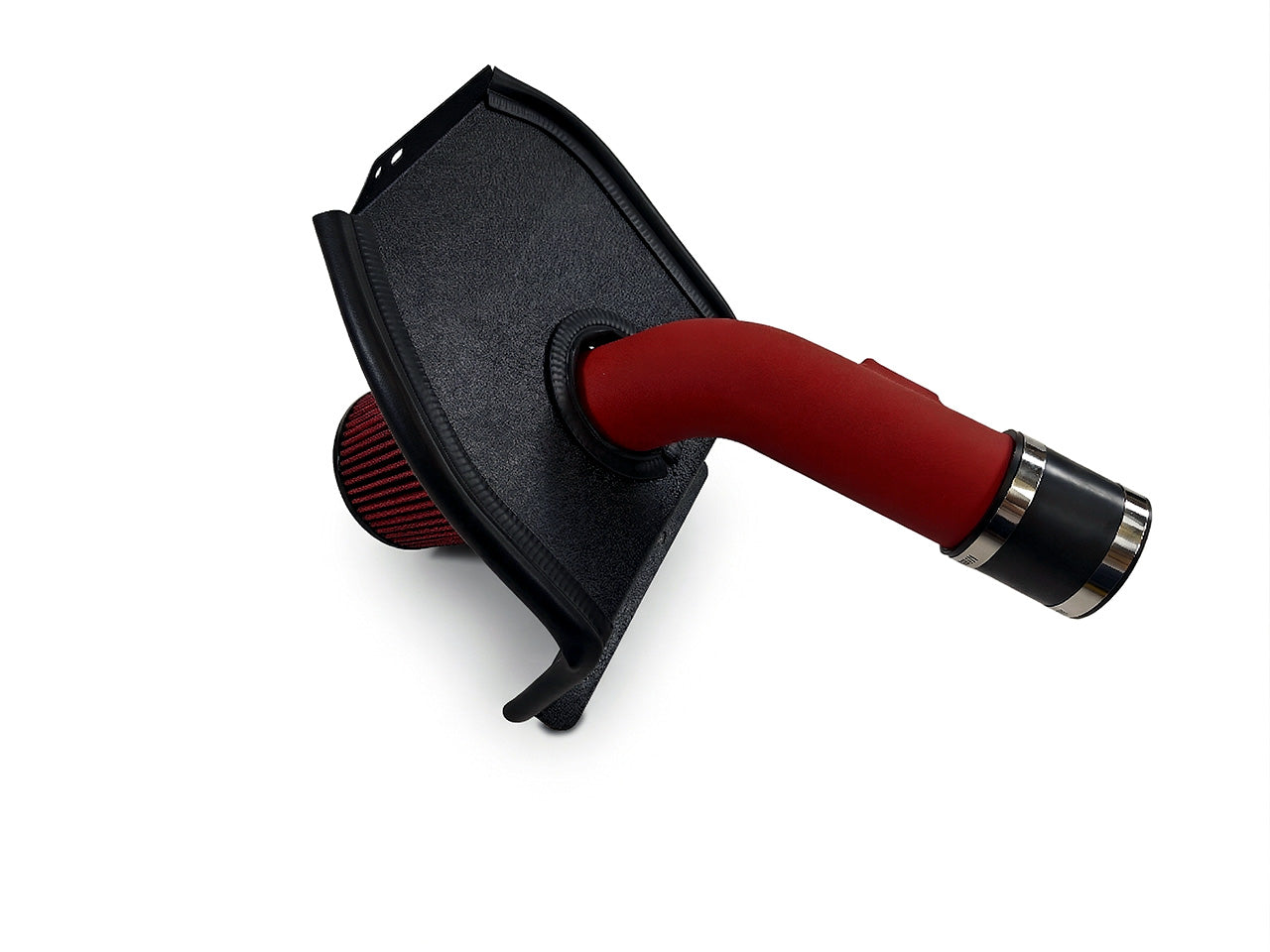 2015-2017 Subaru WRX STI 2.5L Cold Air Intake - Wrinkle Red